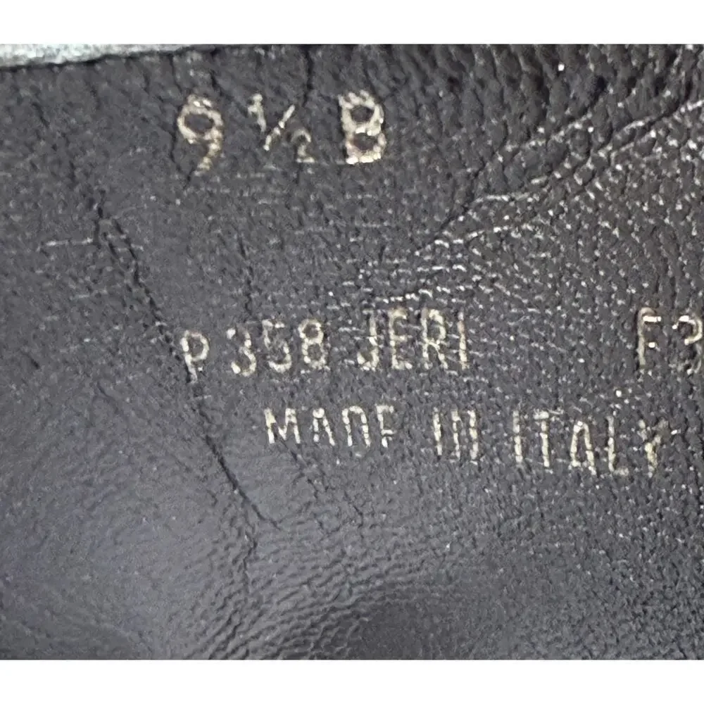 Vintage Coach P358 Jeri Small Logo Calf Boot Size 9 ½ B